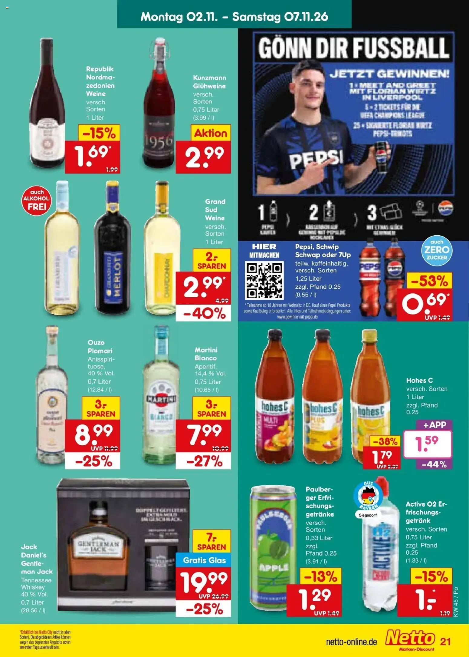 Vorschau von dem Prospekt des Geschäftes Netto Marken-Discount, gültig ab dem 02.11.2026