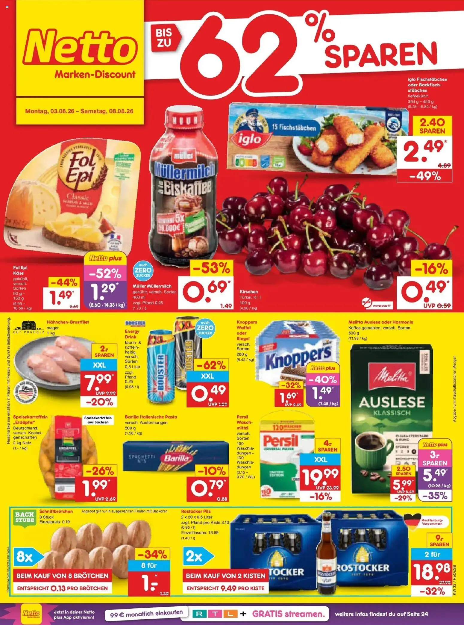 Vorschau von dem Prospekt des Geschäftes Netto Marken-Discount, gültig ab dem 03.08.2026