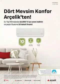 Arçelik Arçelik - İklimlendirme Kataloğu 01.10.2026 - Broşürünün önizlemesi