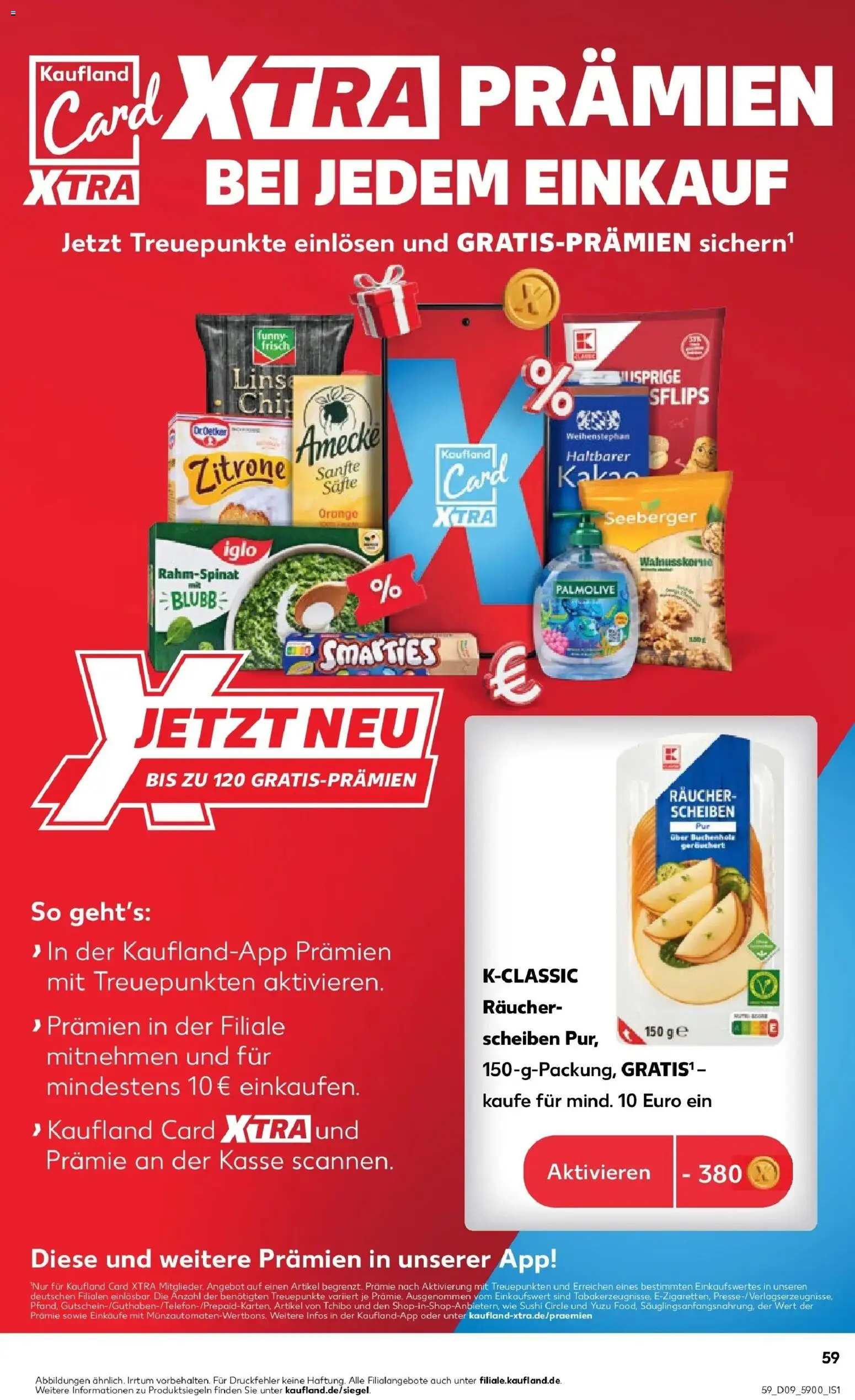 Vorschau von dem Prospekt des Geschäftes Kaufland, gültig ab dem 26.02.2026 - Chips, Zitrone, Funny frisch, Smarties, Iglo