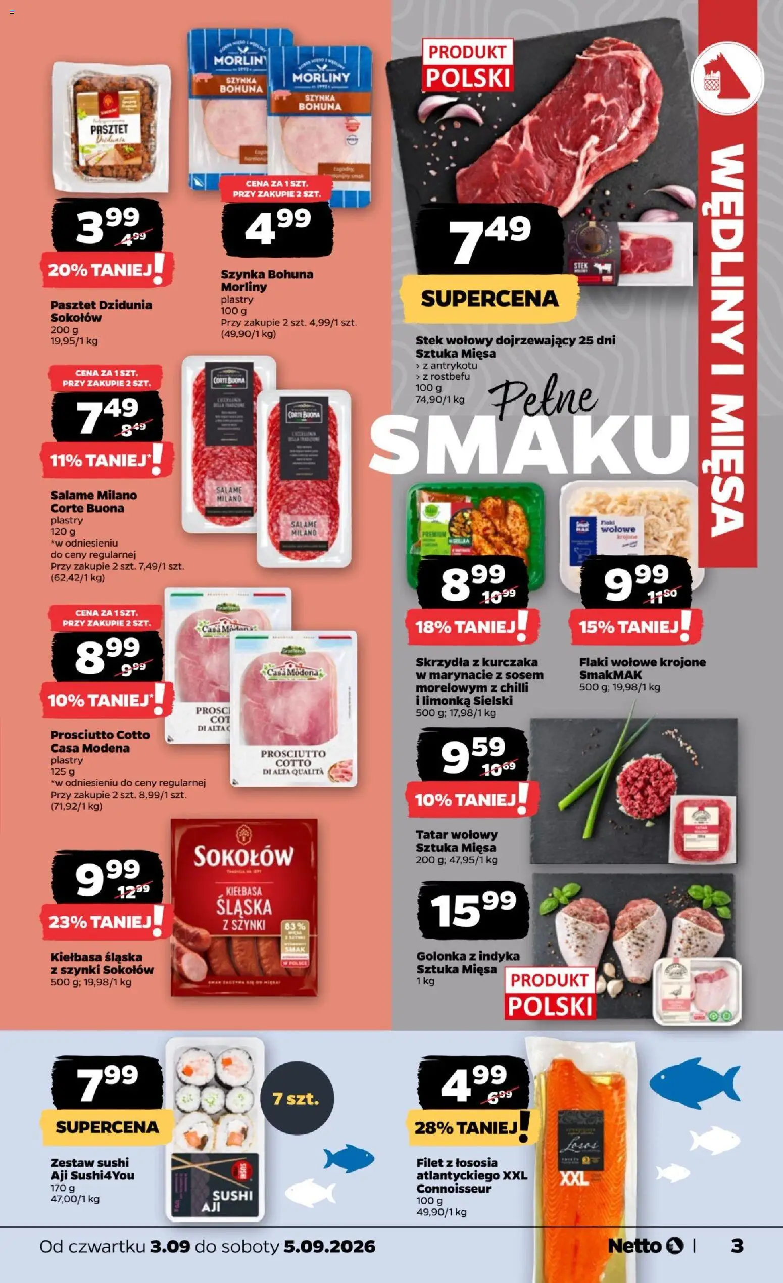 Pogląd gazetki "Netto gazetka od czwartku" ze sklepu Netto ważnej od 03.09.2026