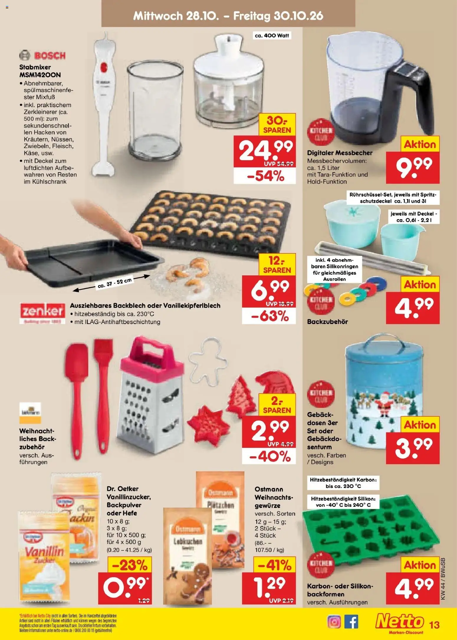 Vorschau von dem Prospekt des Geschäftes Netto Marken-Discount, gültig ab dem 26.10.2026