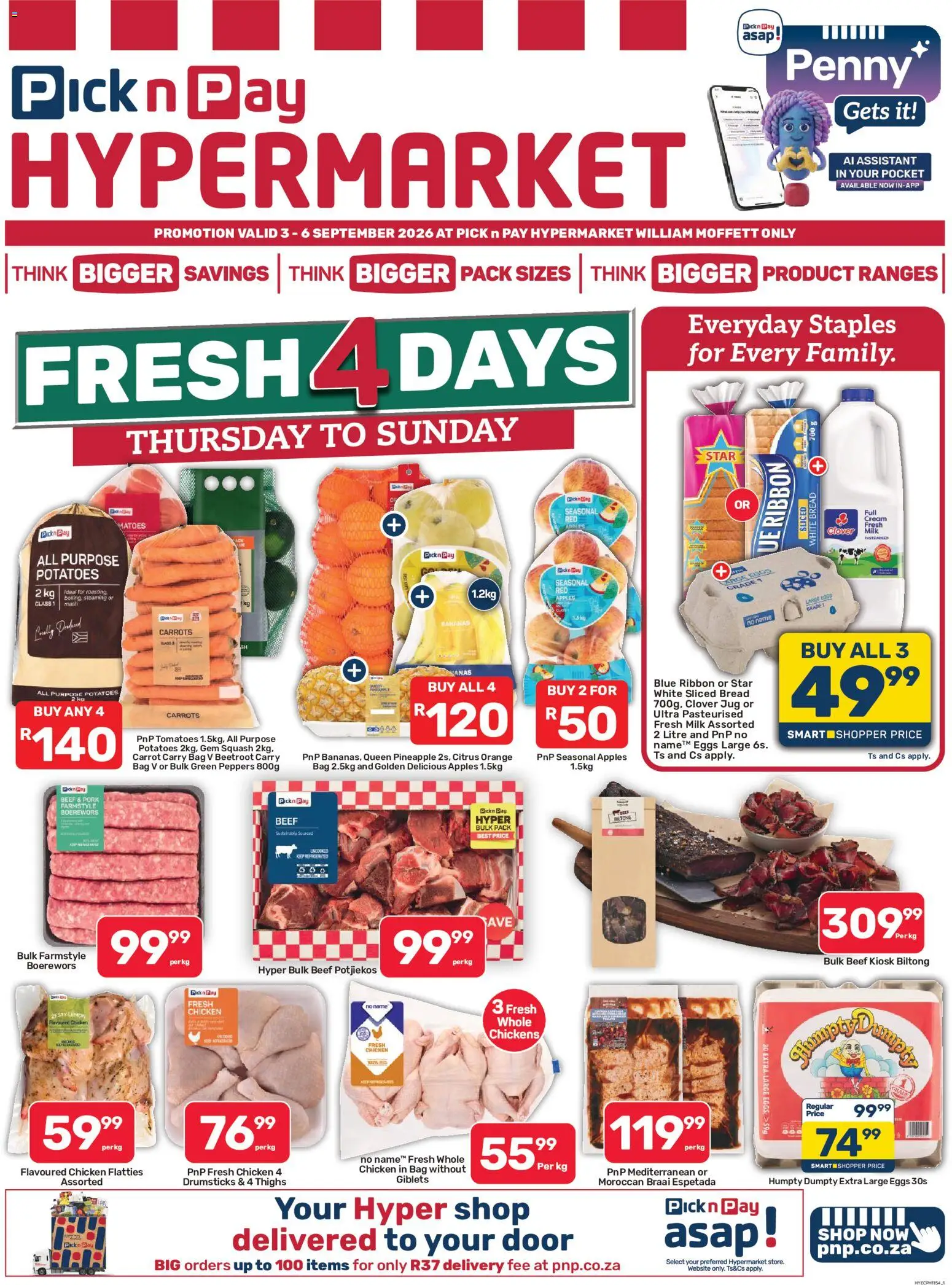 Preview of Pick n Pay flyer valid from 03/09/2026