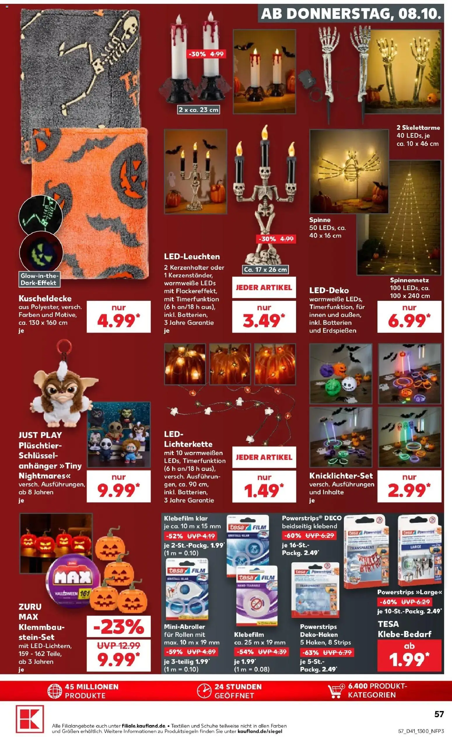 Vorschau von dem Prospekt des Geschäftes Kaufland, gültig ab dem 08.10.2026 - Batterien