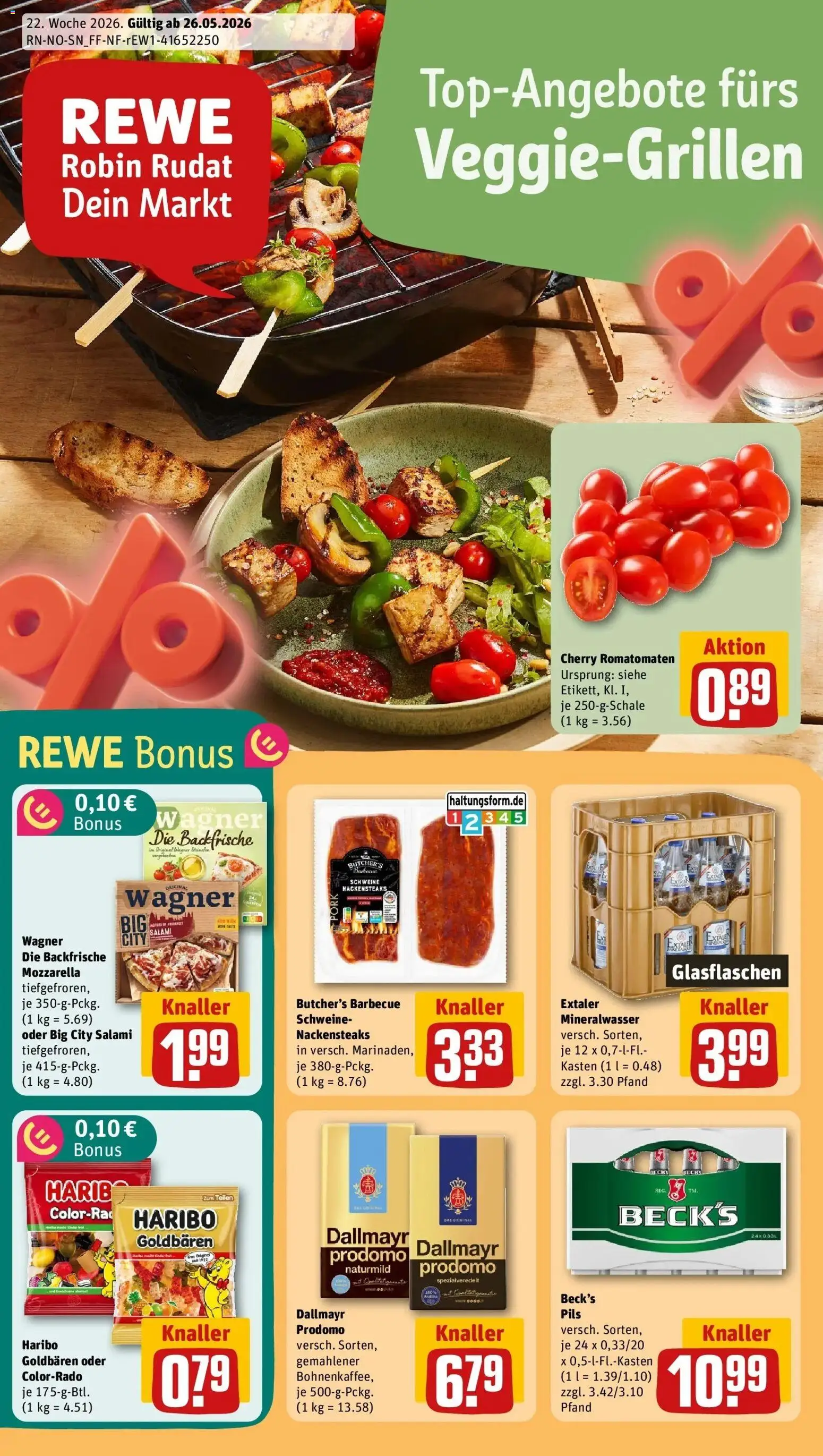 Vorschau von dem Prospekt des Geschäftes Rewe, gültig ab dem 26.05.2026