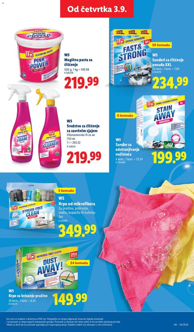 Novi Lidl katalog od 03.09.