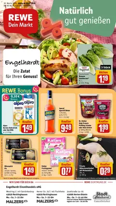 Vorschau von dem Prospekt des Geschäftes Rewe, gültig ab dem 20.07.2026
