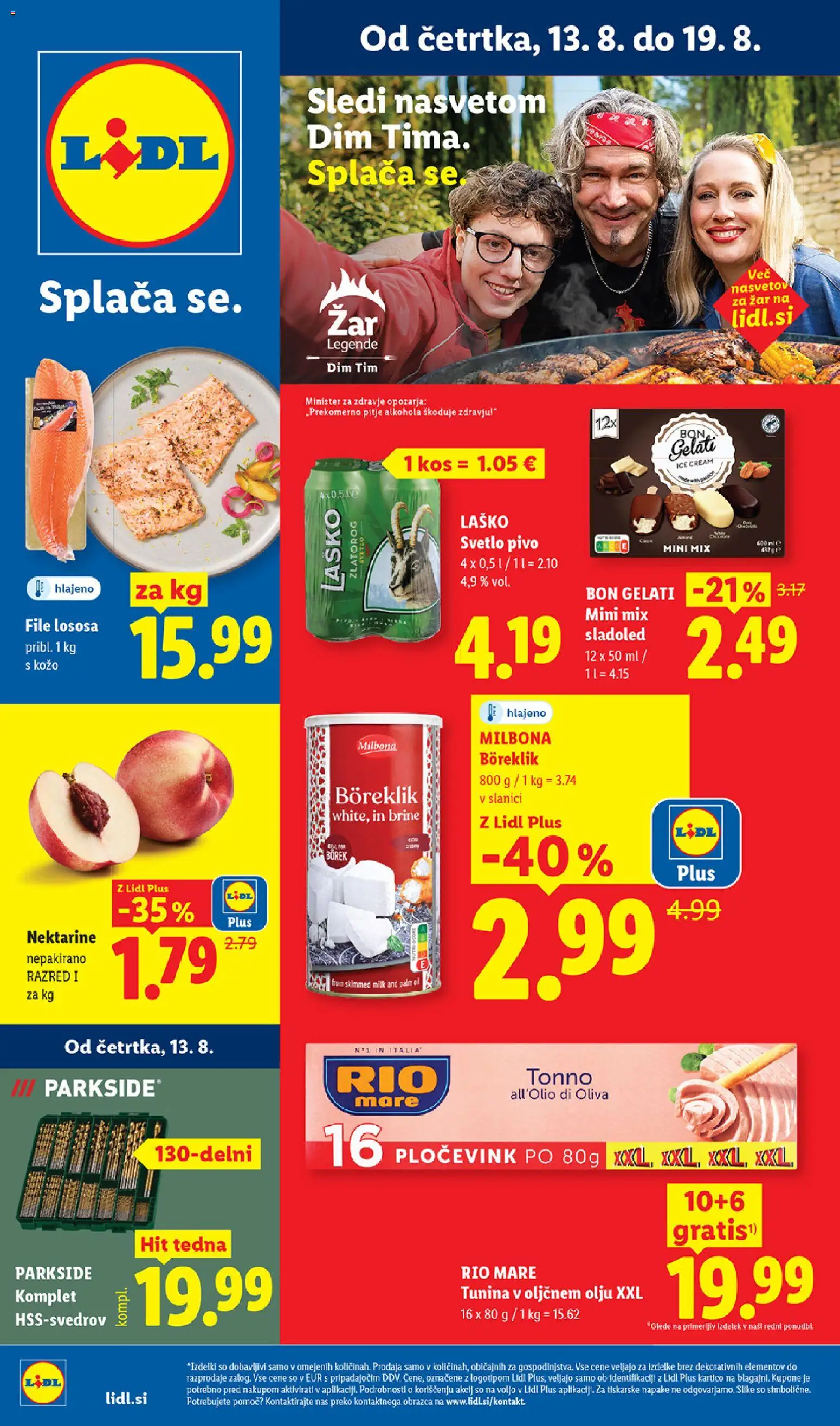 Predogled kataloga iz trgovine Lidl veljaven od 13.08.2026
