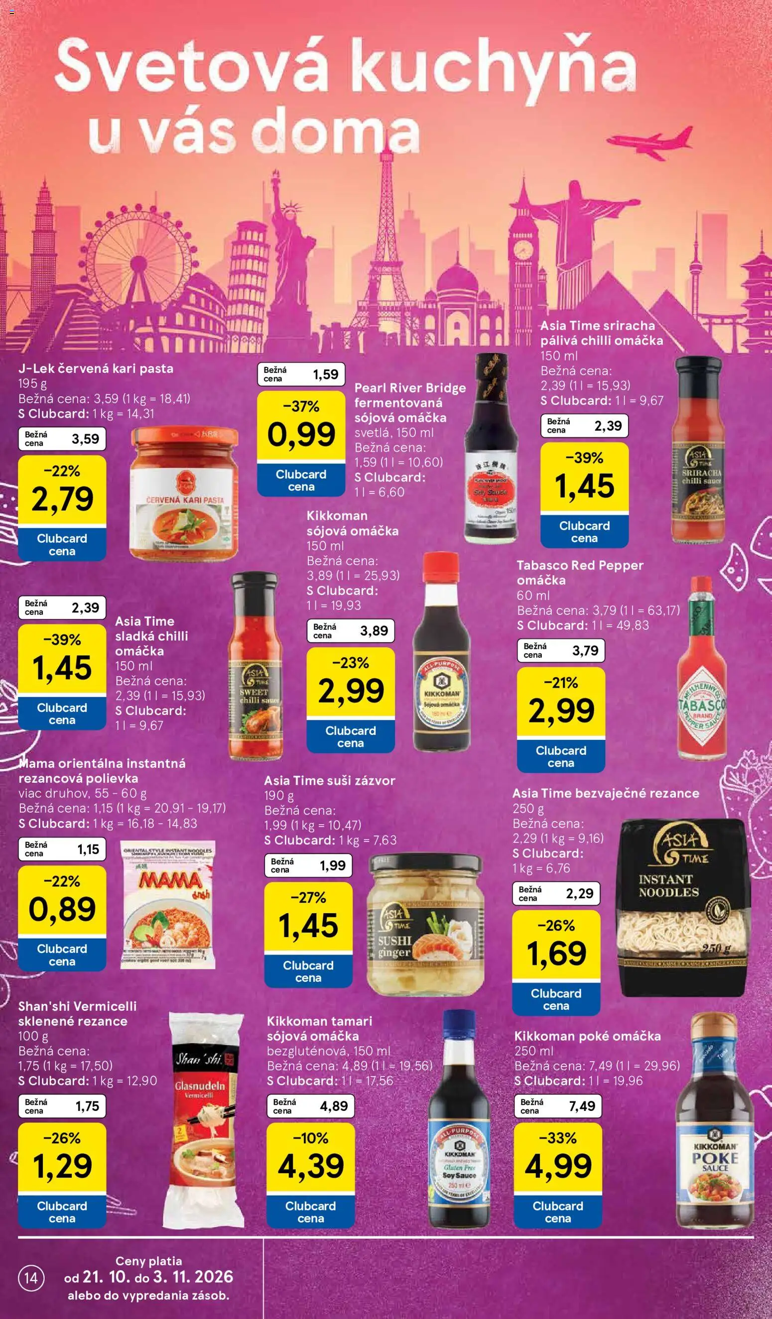 Náhľad Tesco letáku platného od 28.10.2026