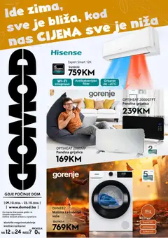 Pregled letka Domod katalog trgovine Domod vrijedi od 09.10.2026