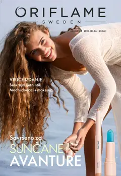 Pregled letka Oriflame katalog 08 trgovine Oriflame vrijedi od 03.06.2026