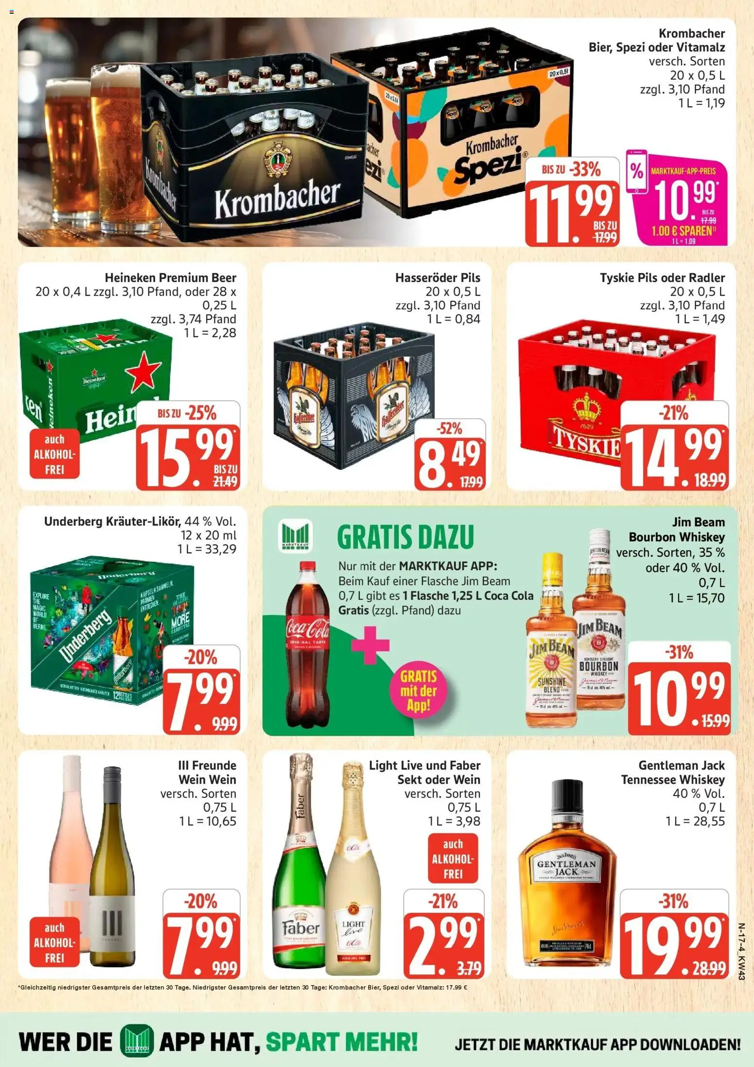 Vorschau von dem Prospekt des Geschäftes Marktkauf, gültig ab dem 19.10.2026