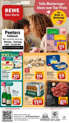 Vorschau von dem Prospekt des Geschäftes Rewe, gültig ab dem 04.05.2026