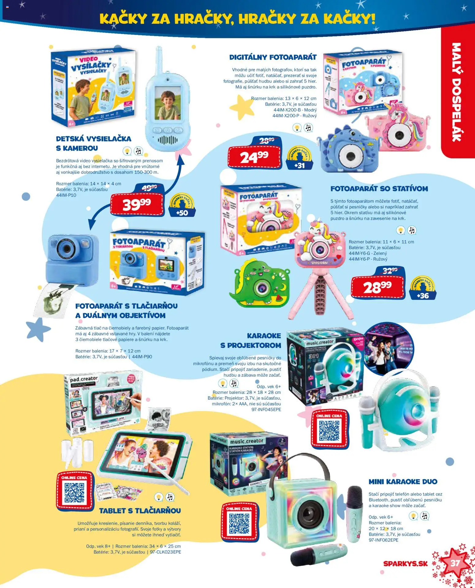 Náhľad ALLTOYS letáku platného od 06.10.2026 - Telefón, Tablet, Video, Hračky, Fotoaparát, Mikrofón, Batérie, Puzdro
