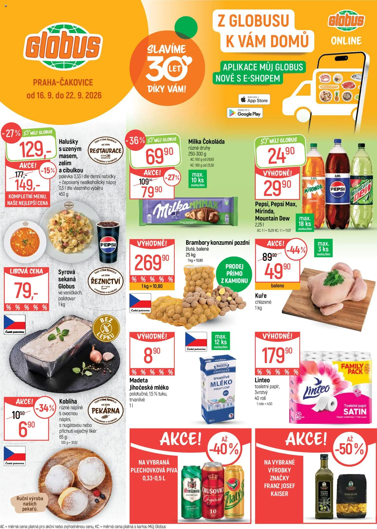 Náhled nabídky: Globus Globus leták platný od 16.09.2026