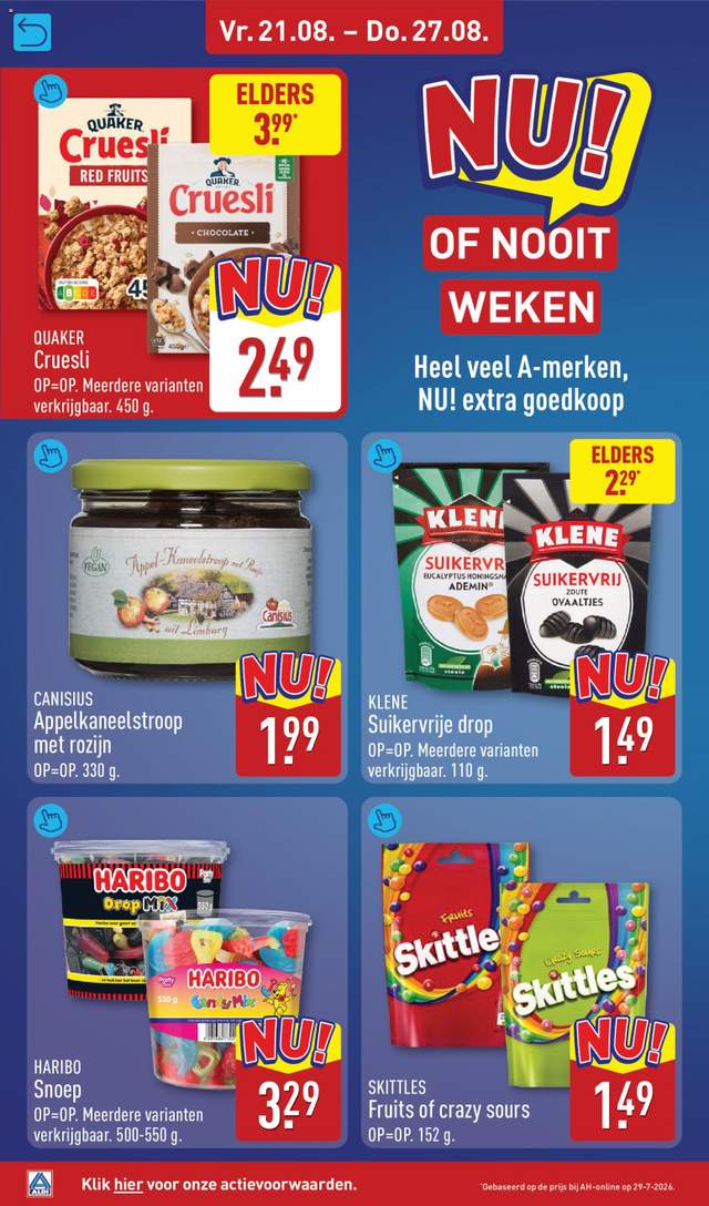 Nieuwe Aldi folder vanaf 17-08