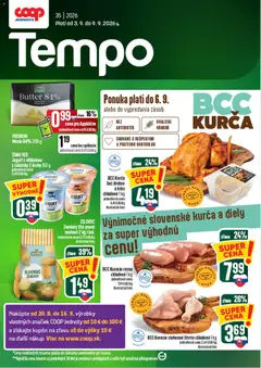 Náhľad COOP Jednota letáku platného od 03.09.2026