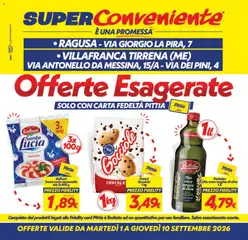 Anteprima dell'opuscolo SuperConveniente volantino Ragusa, Villafranca dal negozio SuperConveniente valido da 01/09/2026