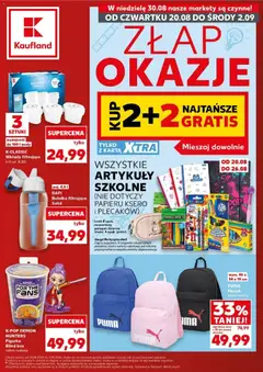 Pogląd gazetki "Kaufland gazetka - Złap Okazje" ze sklepu Kaufland ważnej od 20.08.2026