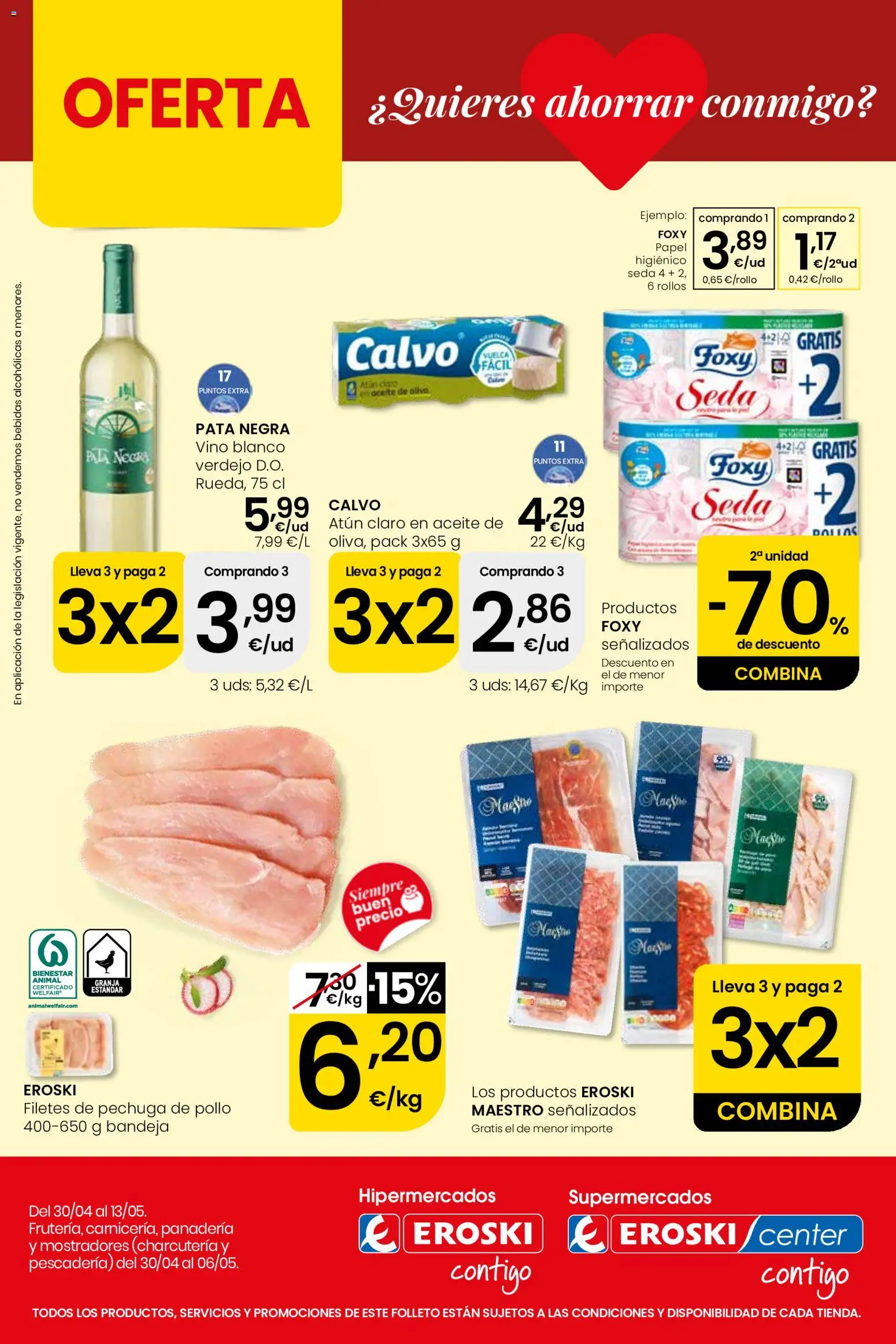 Vista previa del folleto de la tienda Eroski válido desde el 30/04/2026 