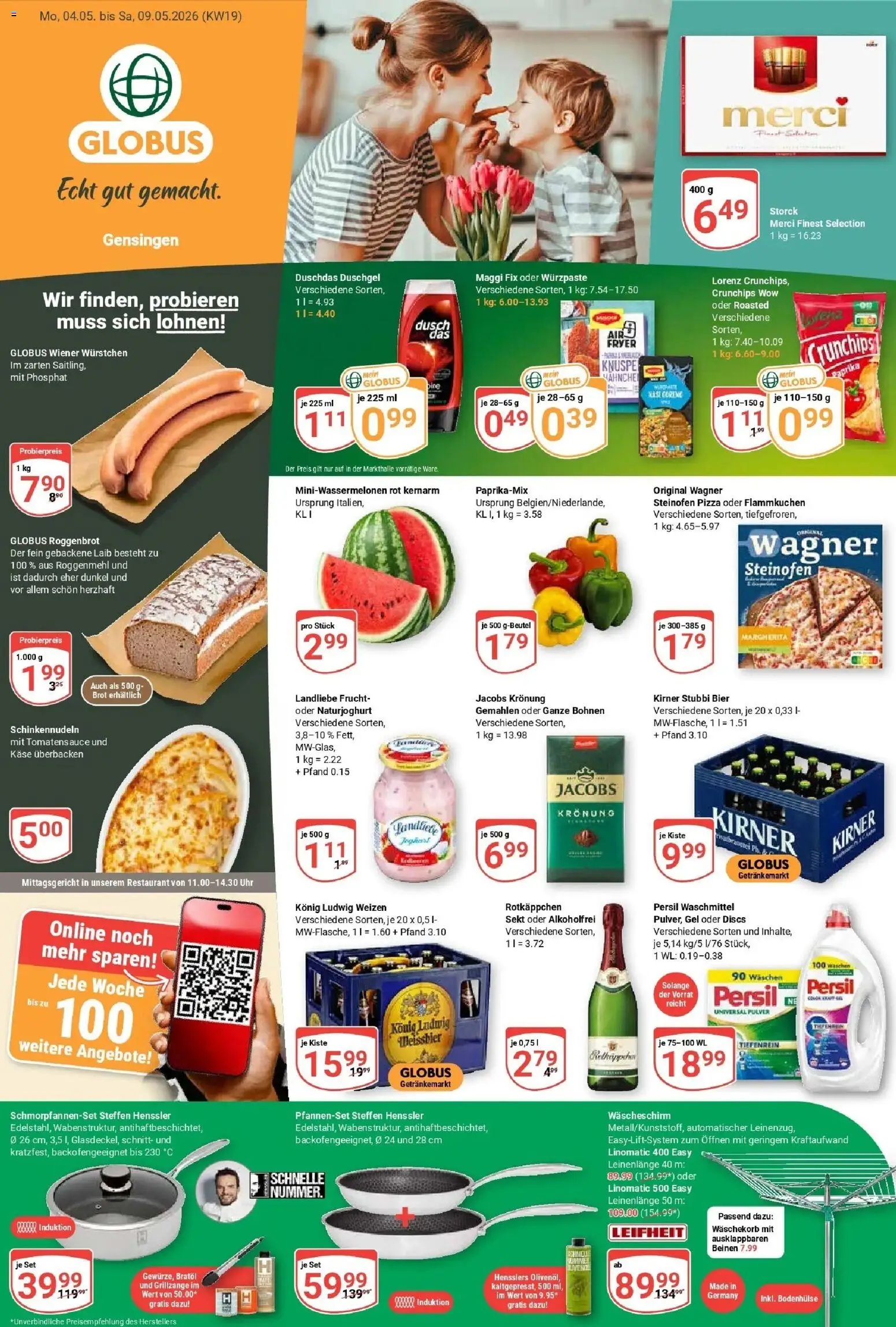 Vorschau von dem Prospekt des Geschäftes Globus, gültig ab dem 04.05.2026