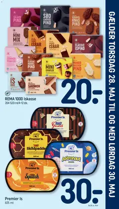 Eksempel på tilbudsavis Rema 1000 - Uge 22 Indstik fra butik Rema 1000 gyldig fra 28/05/2026