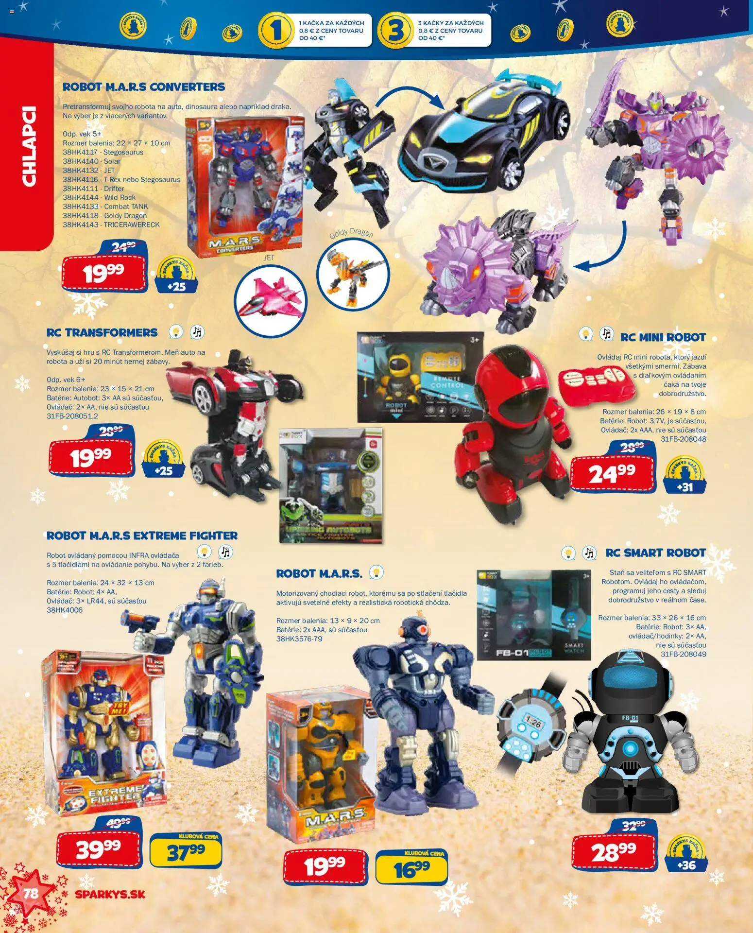 Náhľad ALLTOYS letáku platného od 06.10.2026 - Stan, Robot, Kačka, Watch, Batérie