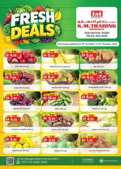 Preview of the catalogue KM Trading offers of store KM Trading valid from 19 Oct, 2026
