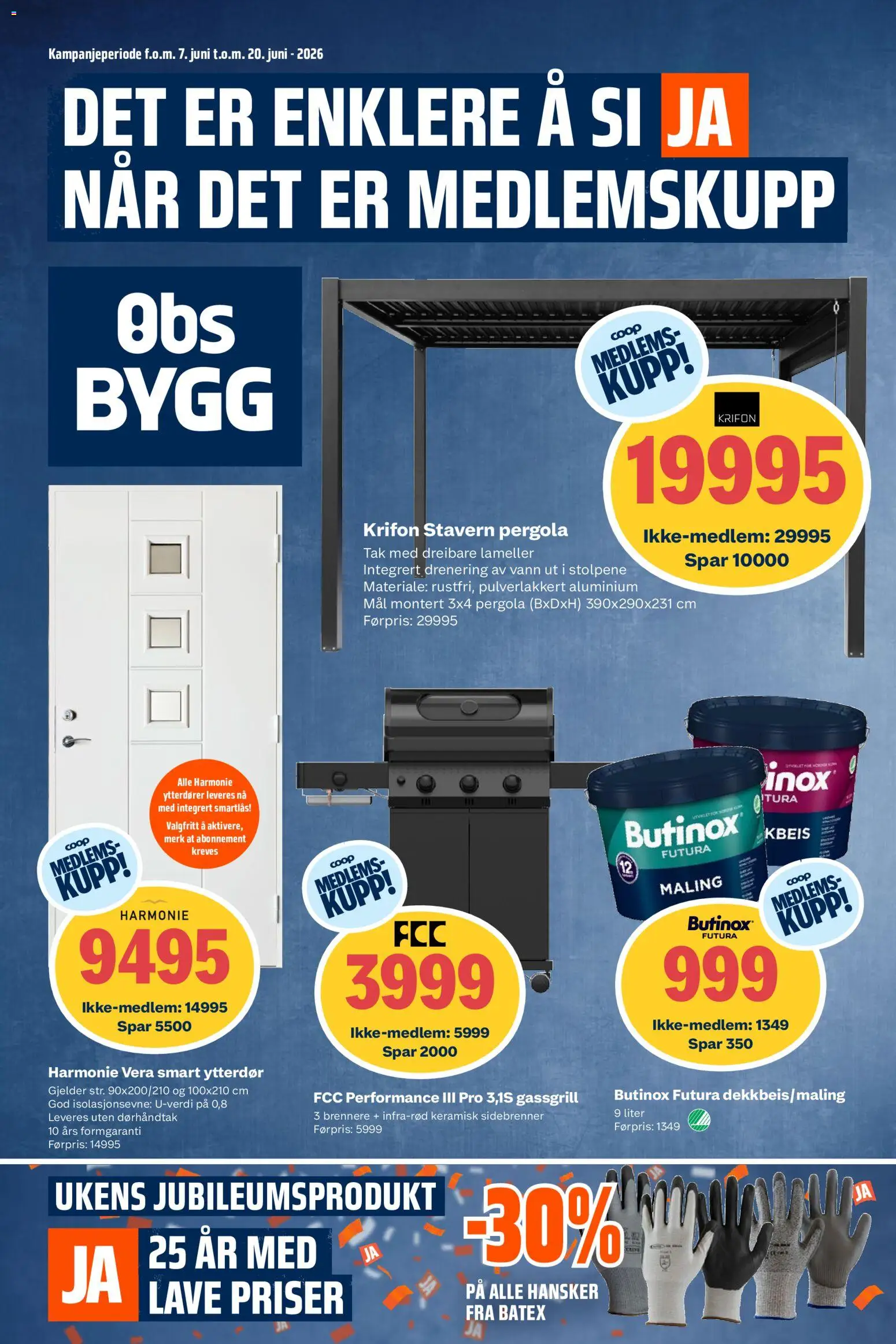 Forhåndsvis Obs Bygg kundeavis fra butikk Obs Bygg gyldig fra 07/06/2026
