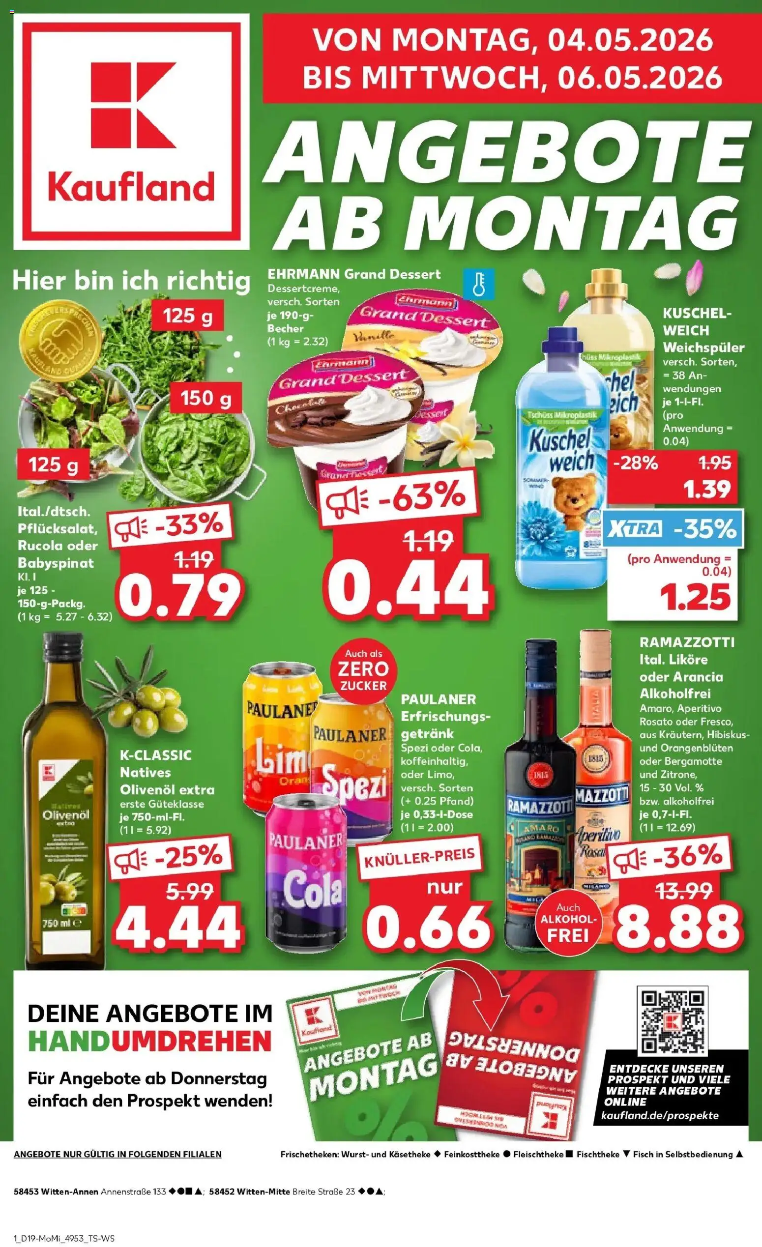 Vorschau von dem Prospekt des Geschäftes Kaufland, gültig ab dem 04.05.2026