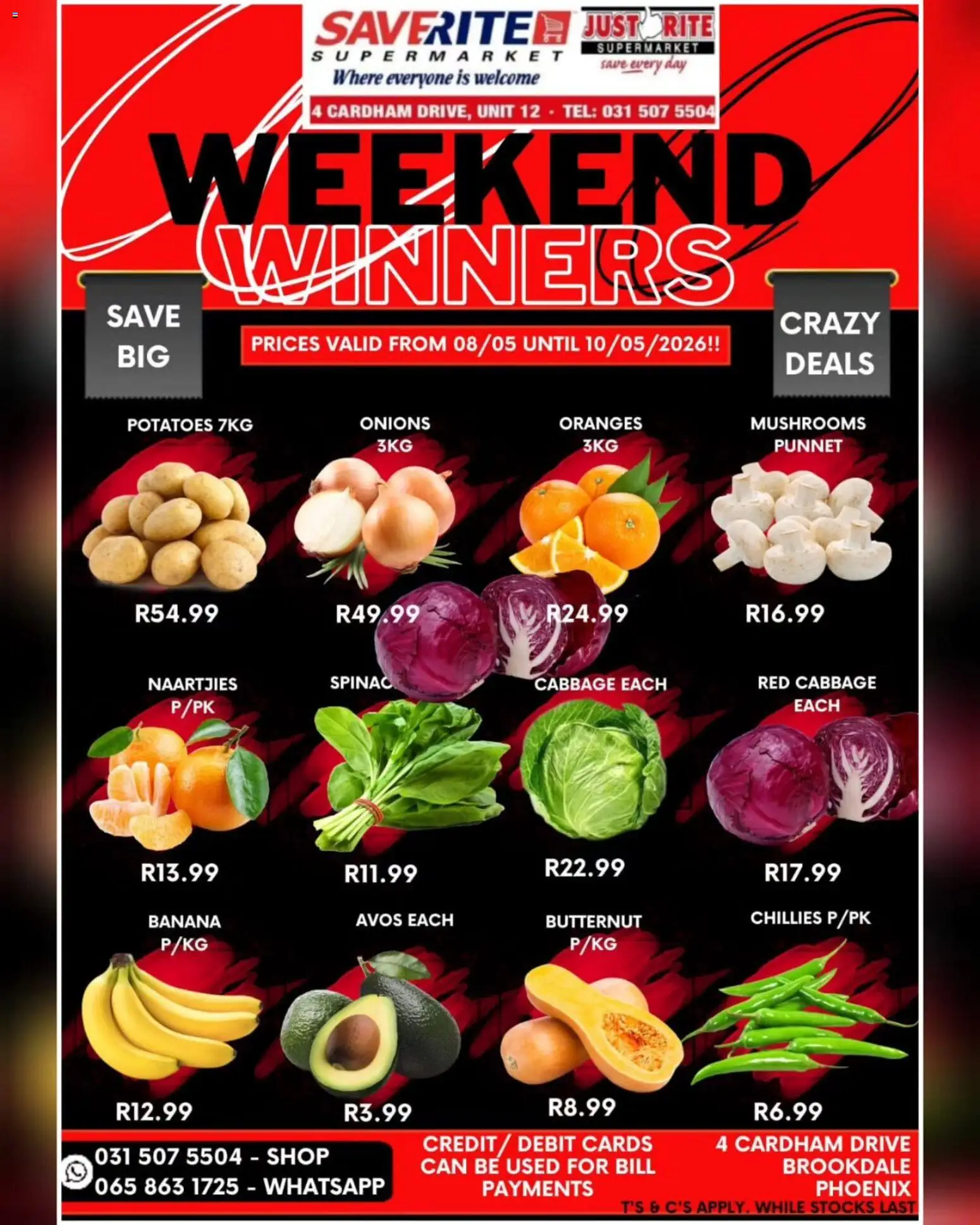 Preview of Saverite flyer valid from 08/05/2026
