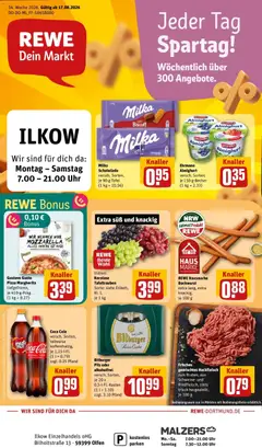 Vorschau von dem Prospekt des Geschäftes Rewe, gültig ab dem 17.08.2026