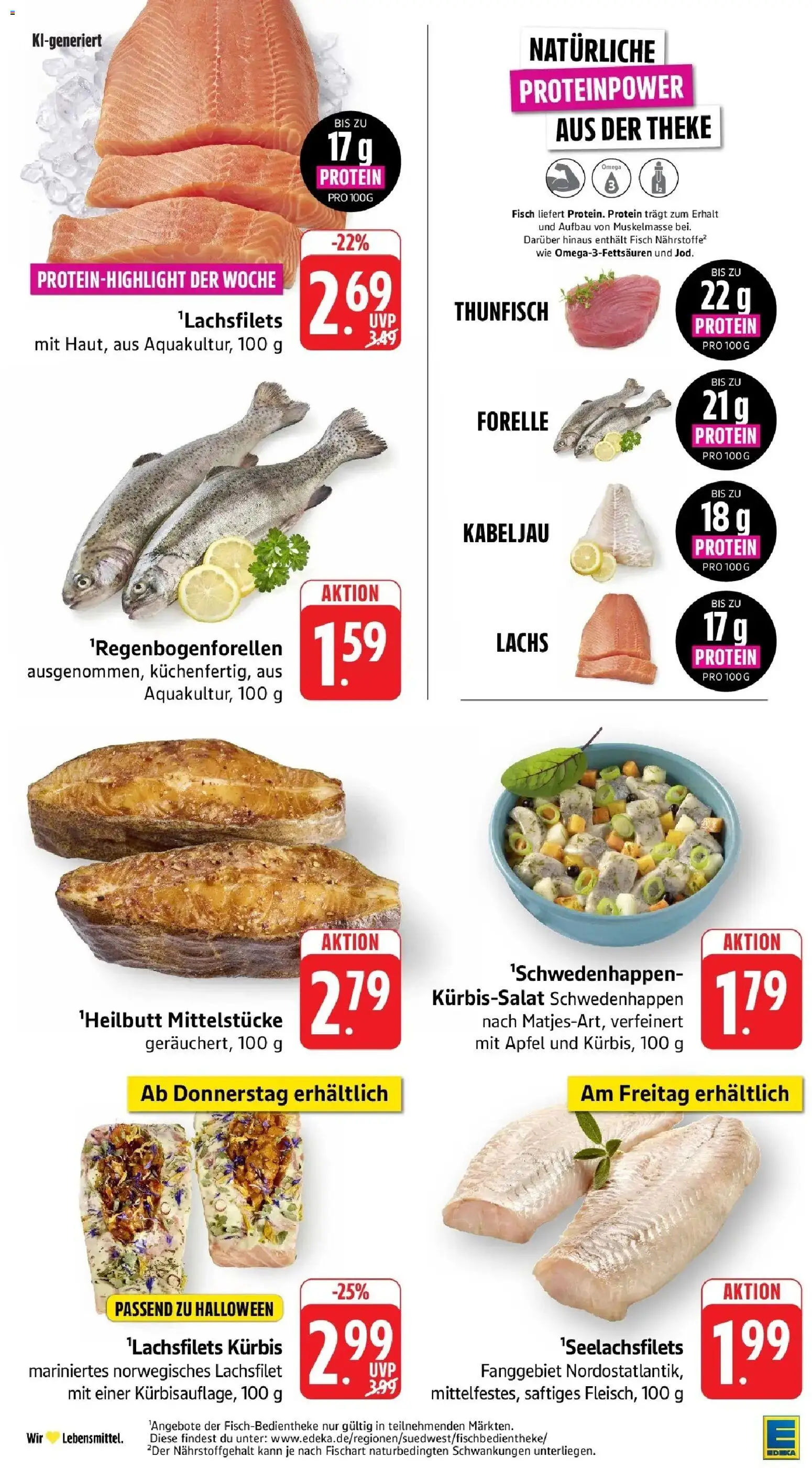 Vorschau von dem Prospekt des Geschäftes Edeka, gültig ab dem 26.10.2026