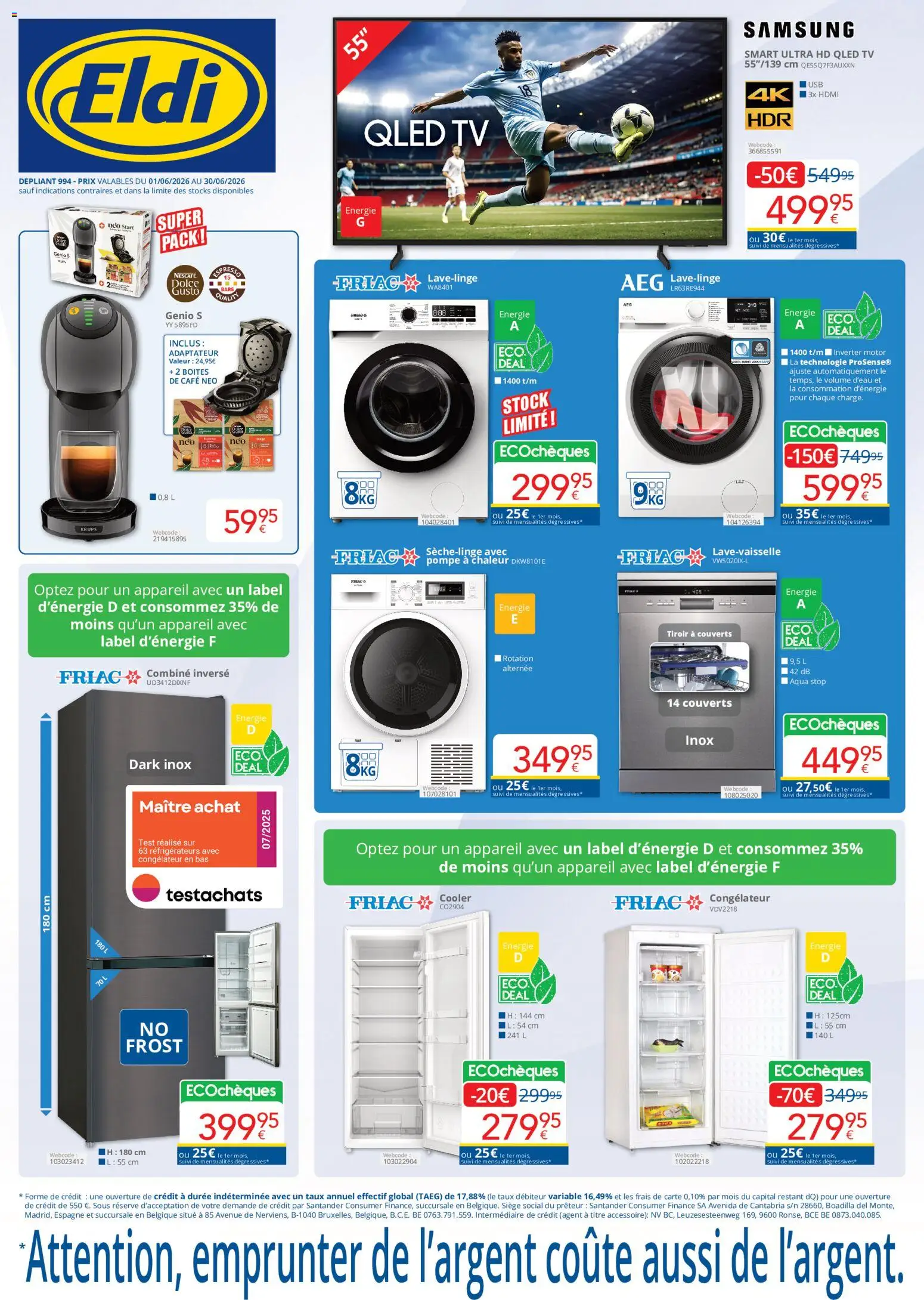 Voorbeeld van Eldi Publicité van winkel Eldi geldig vanaf 01/06/2026