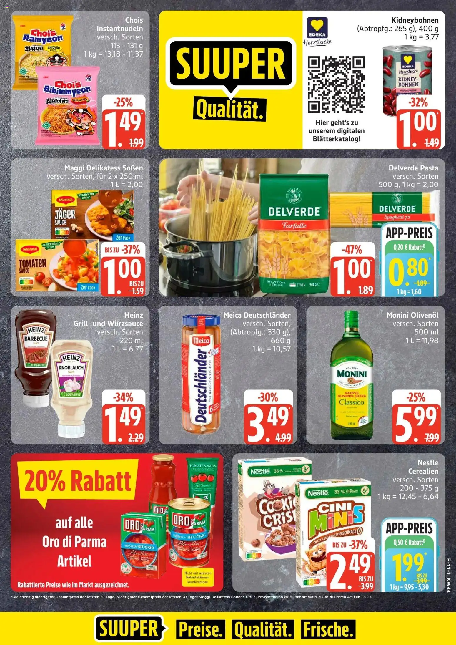Vorschau von dem Prospekt des Geschäftes Edeka, gültig ab dem 26.10.2026