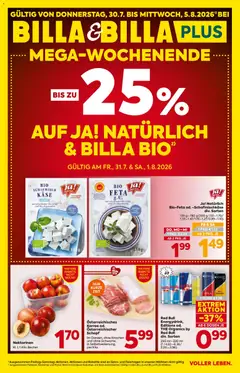 Billa AT - Billa AT akciós újság megtekintése, amely érvényes 2026.07.30.-től