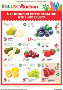 Prévisualisation de Auchan - À l'honneur cette semaine du magasin Auchan formulaire valide 09/07/2026