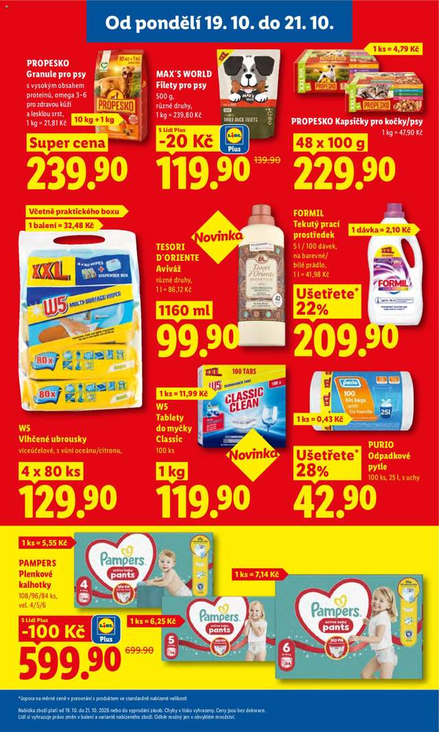 Nový Lidl leták od 19.10.