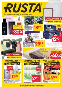 Kaupan Rusta Rusta tarjoukset esikatselu, voimassa 10/08/2026