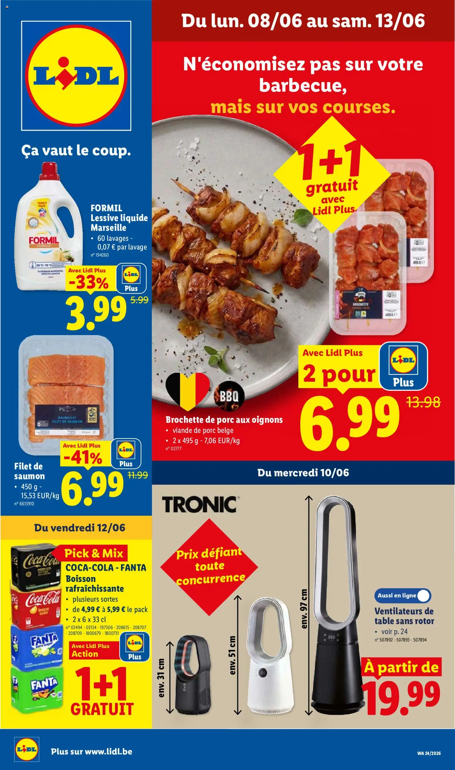 Voorbeeld van Folder week 24 van winkel Lidl geldig vanaf 08/06/2026