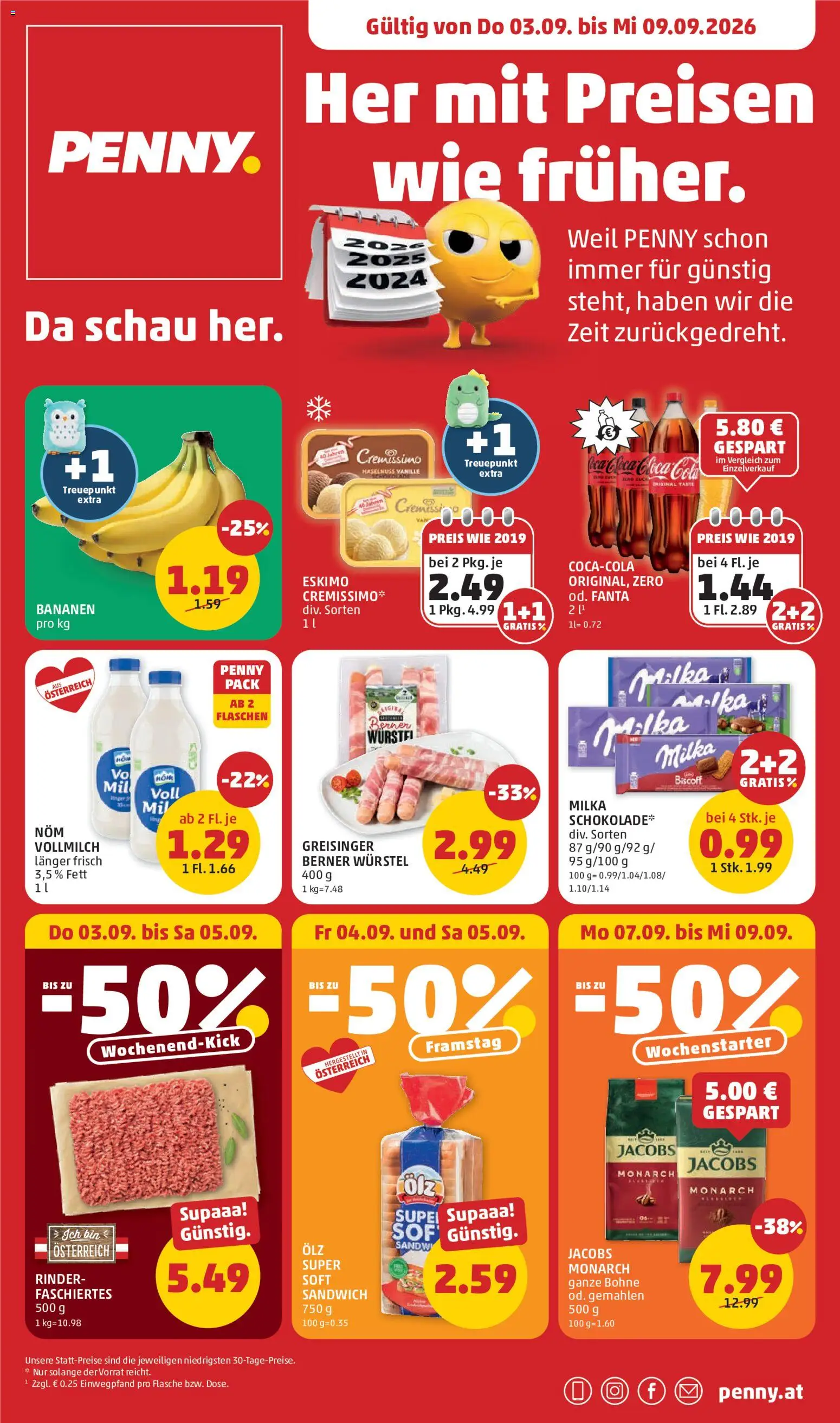 Vorschau der Angebote: Penny Markt Penny Markt Flugblatt gültig ab 03.09.2026