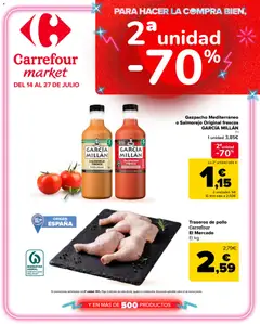 Vista previa del folleto de la tienda Carrefour Market válido desde el 14/07/2026 