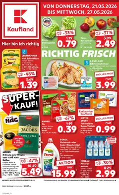 Vorschau von dem Prospekt des Geschäftes Kaufland, gültig ab dem 21.05.2026