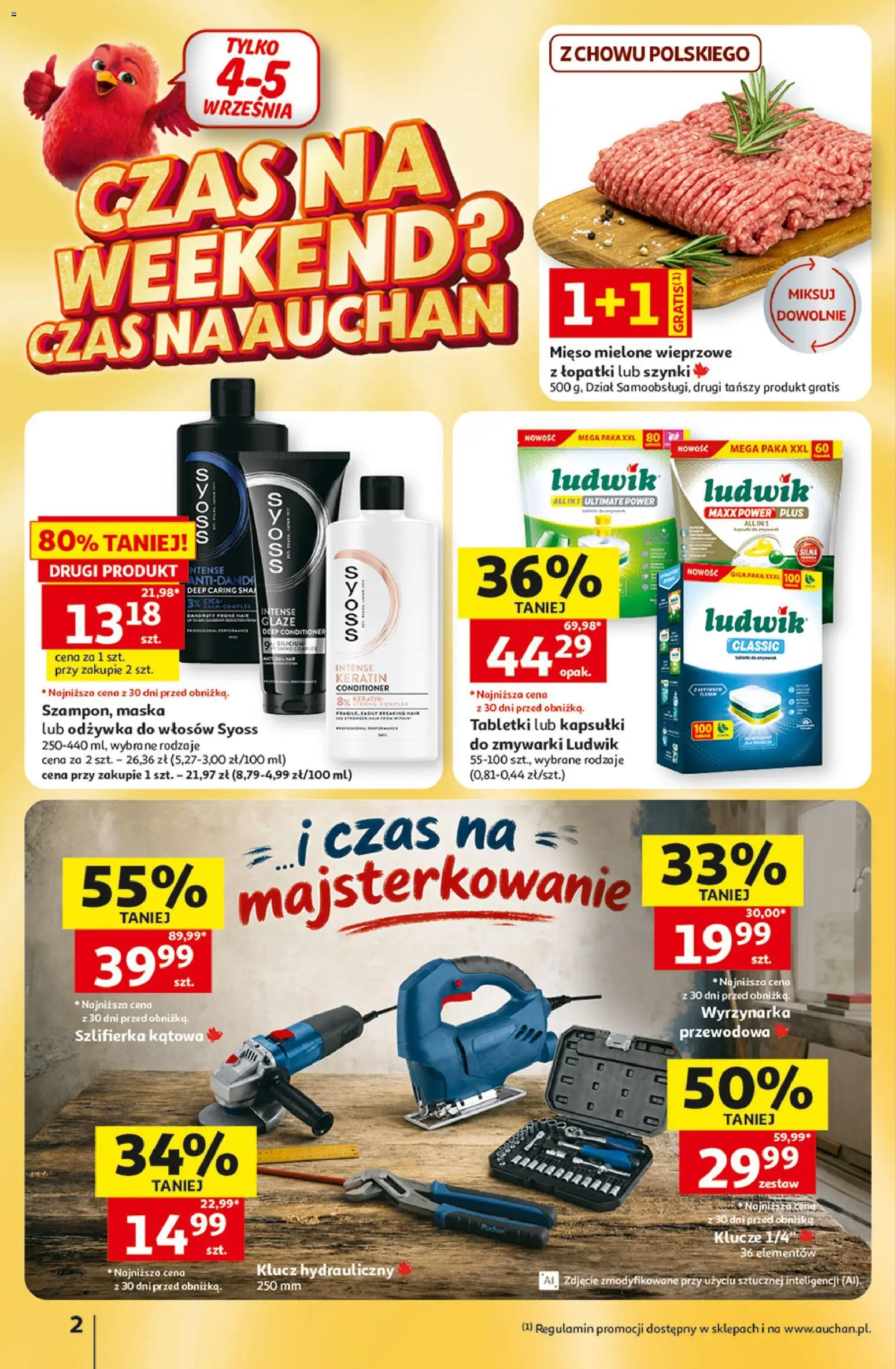 Pogląd gazetki "Auchan gazetka - 30 Lat Hipermarket" ze sklepu Auchan ważnej od 03.09.2026