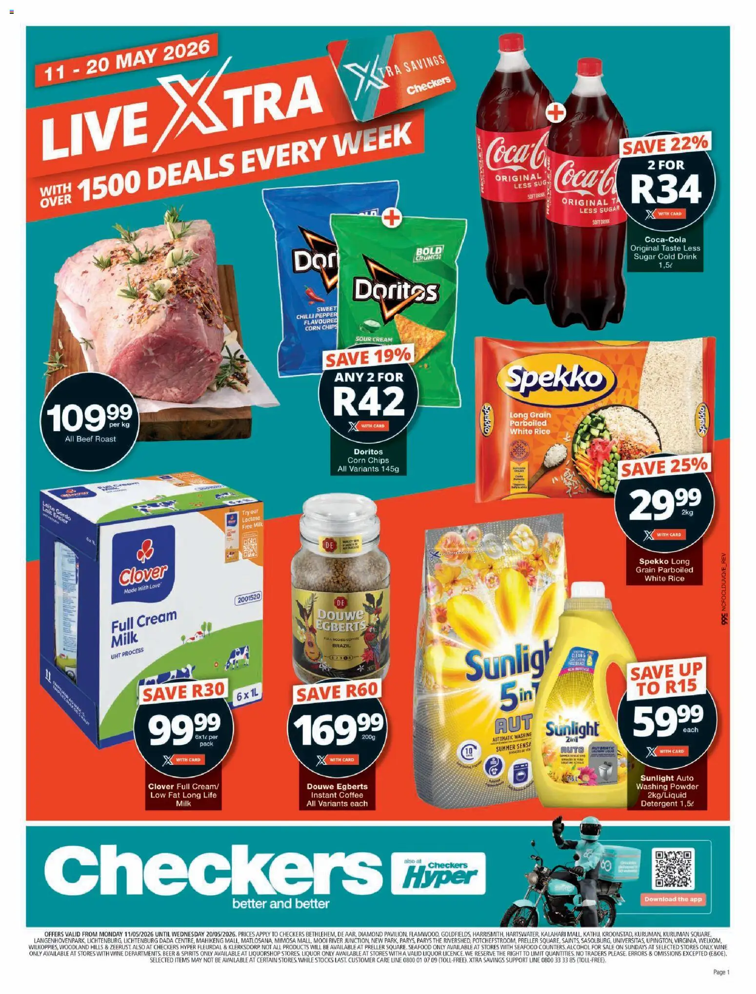 Preview of Checkers flyer valid from 11/05/2026