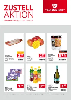 Vorschau der Angebote: Transgourmet Transgourmet Zustellaktion gültig ab 17.08.2026