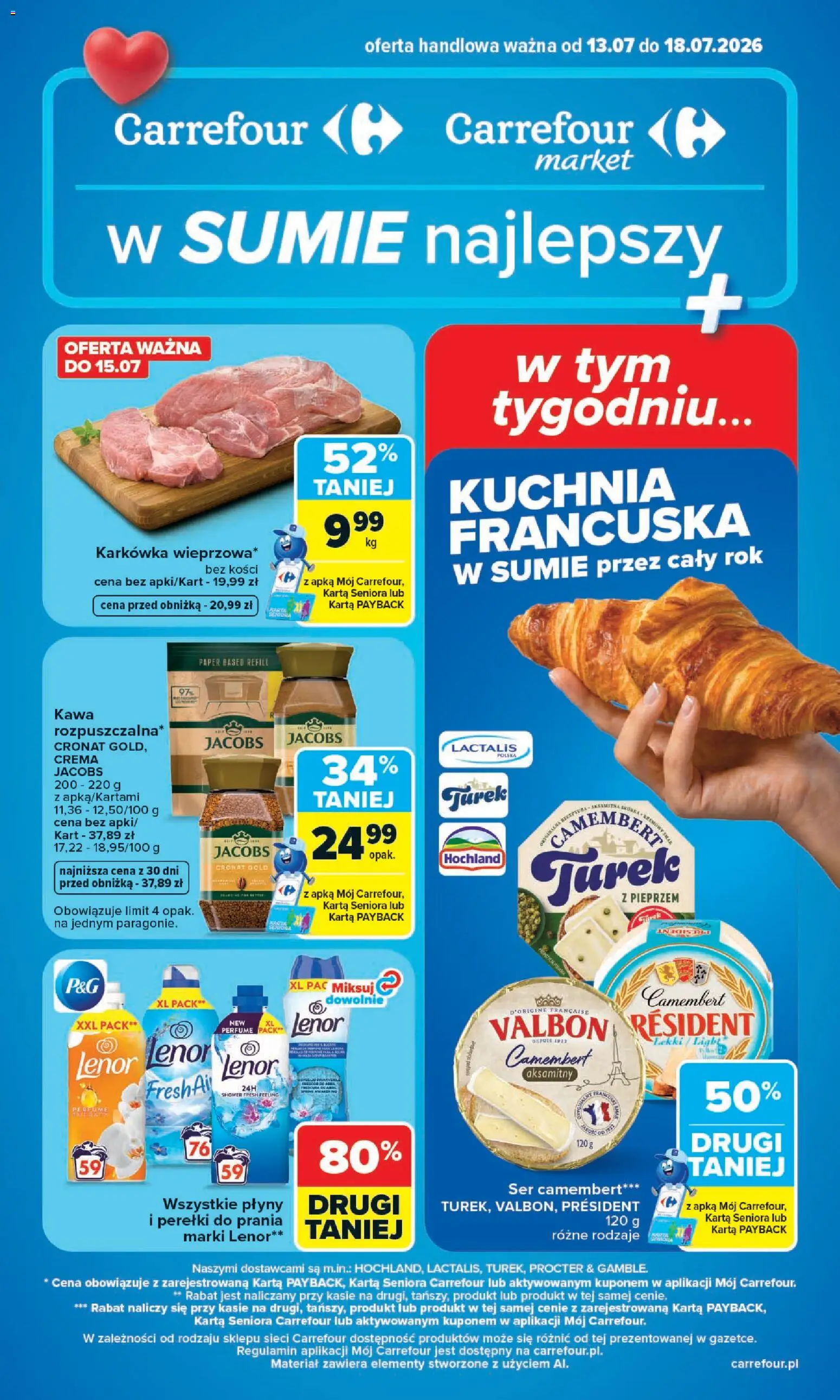 Pogląd gazetki "Carrefour gazetka" ze sklepu Carrefour ważnej od 13.07.2026