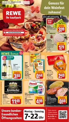 Vorschau von dem Prospekt des Geschäftes Rewe ihr Kaufpark, gültig ab dem 12.10.2026