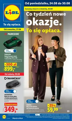 Pogląd gazetki "Lidl Katalog" ze sklepu Lidl ważnej od 24.08.2026