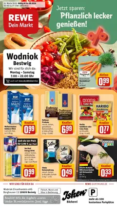 Vorschau von dem Prospekt des Geschäftes Rewe, gültig ab dem 24.08.2026